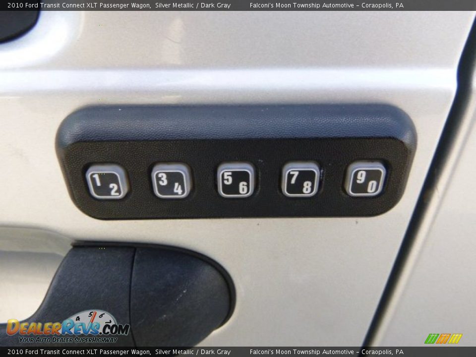 2010 Ford Transit Connect XLT Passenger Wagon Silver Metallic / Dark Gray Photo #21