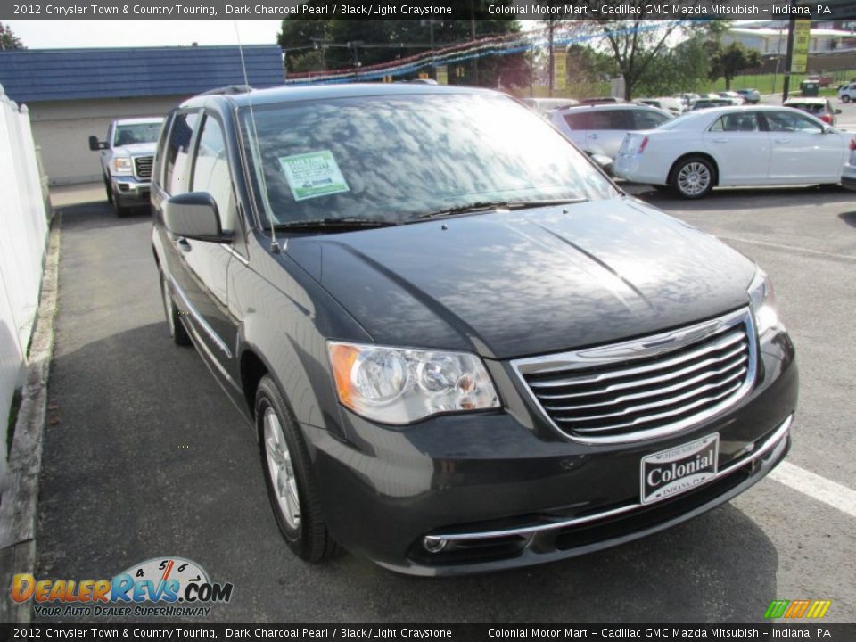 2012 Chrysler Town & Country Touring Dark Charcoal Pearl / Black/Light Graystone Photo #7