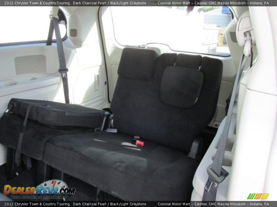 2012 Chrysler Town & Country Touring Dark Charcoal Pearl / Black/Light Graystone Photo #14