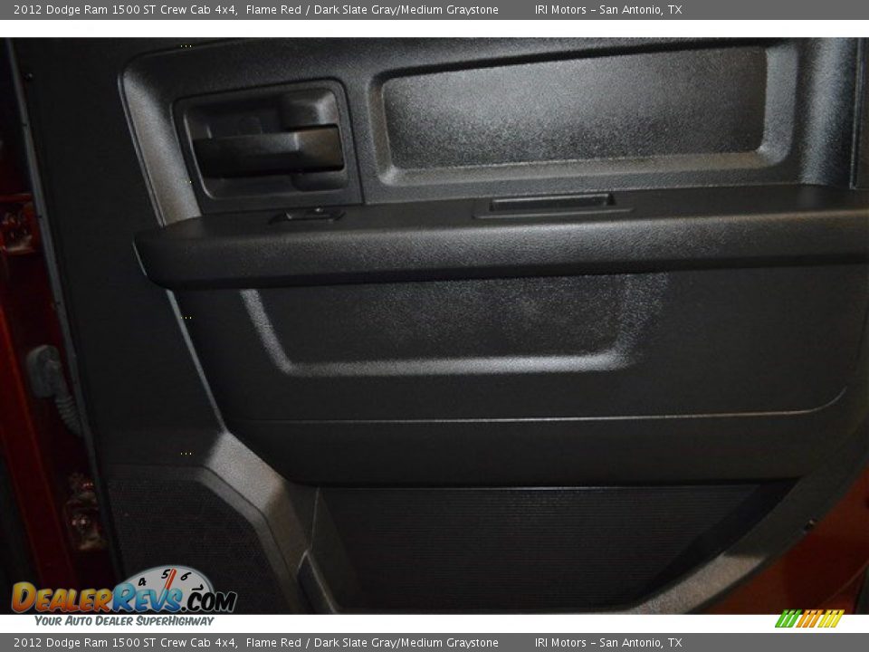2012 Dodge Ram 1500 ST Crew Cab 4x4 Flame Red / Dark Slate Gray/Medium Graystone Photo #19