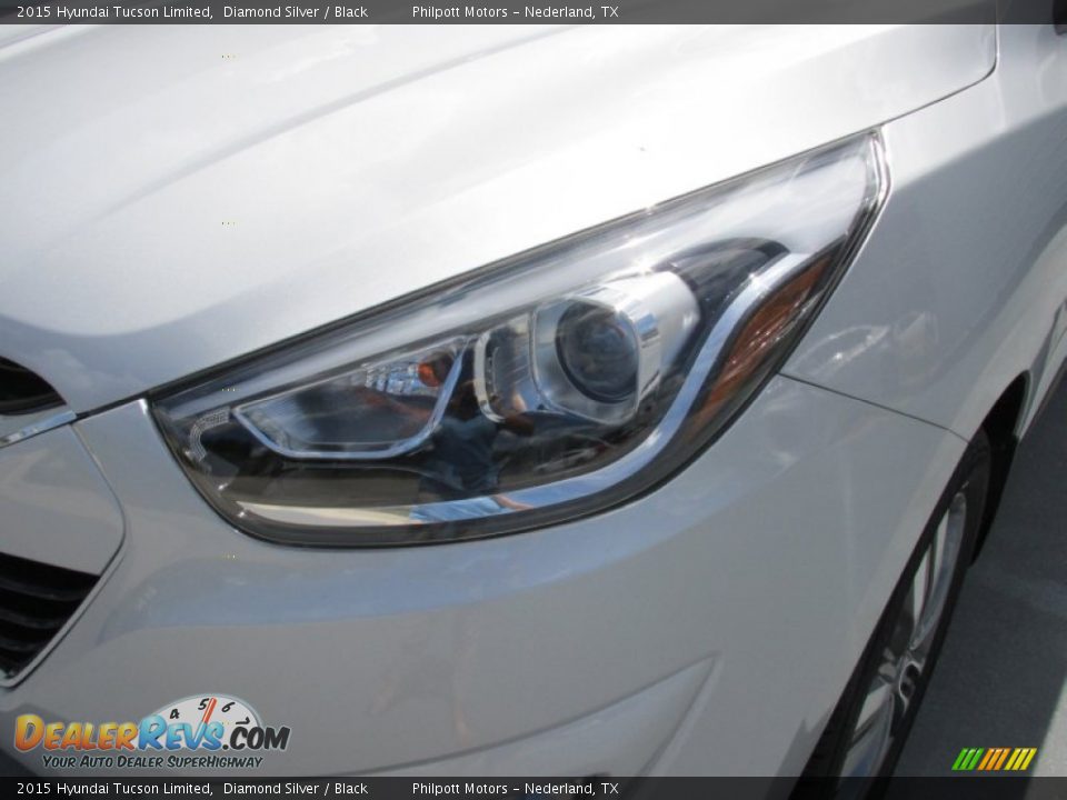 2015 Hyundai Tucson Limited Diamond Silver / Black Photo #9