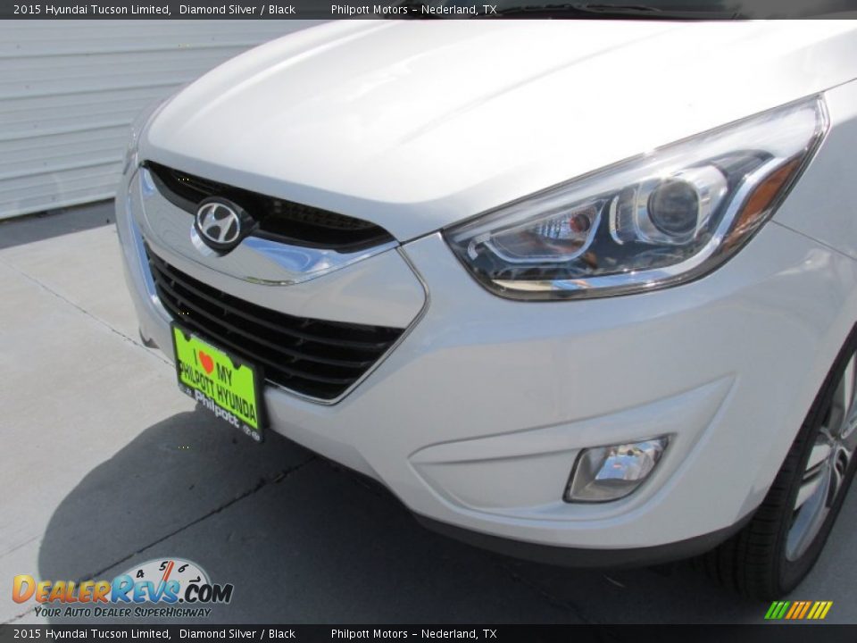 2015 Hyundai Tucson Limited Diamond Silver / Black Photo #10
