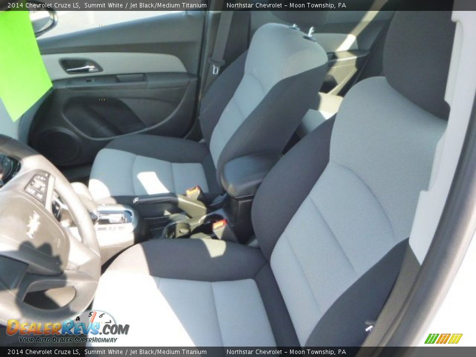 2014 Chevrolet Cruze LS Summit White / Jet Black/Medium Titanium Photo #10