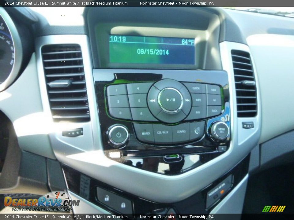 2014 Chevrolet Cruze LS Summit White / Jet Black/Medium Titanium Photo #18