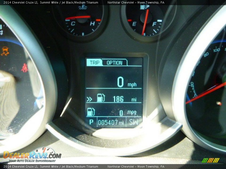 2014 Chevrolet Cruze LS Summit White / Jet Black/Medium Titanium Photo #20
