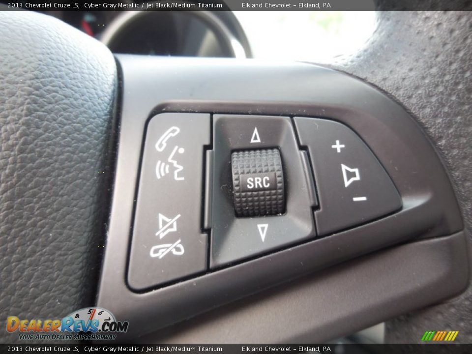 2013 Chevrolet Cruze LS Cyber Gray Metallic / Jet Black/Medium Titanium Photo #17