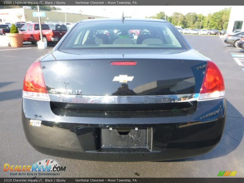 2010 Chevrolet Impala LT Black / Ebony Photo #4