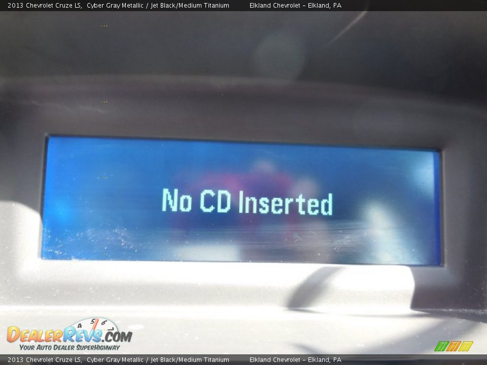 2013 Chevrolet Cruze LS Cyber Gray Metallic / Jet Black/Medium Titanium Photo #24
