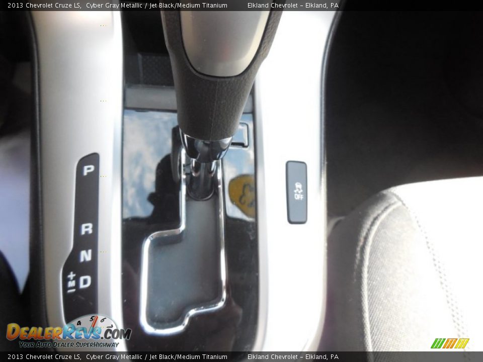 2013 Chevrolet Cruze LS Cyber Gray Metallic / Jet Black/Medium Titanium Photo #27