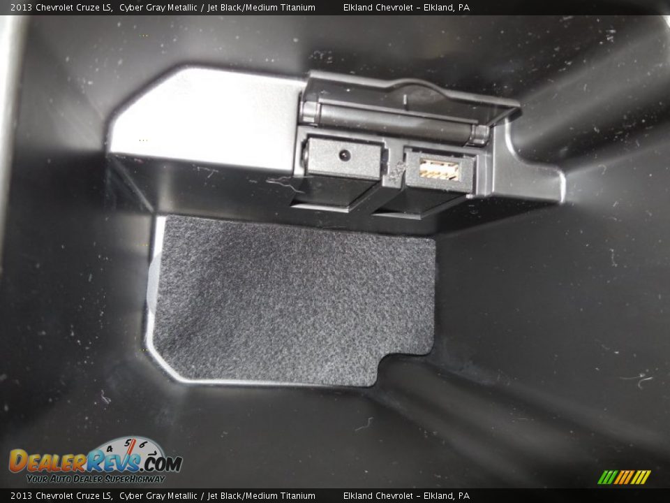 2013 Chevrolet Cruze LS Cyber Gray Metallic / Jet Black/Medium Titanium Photo #30