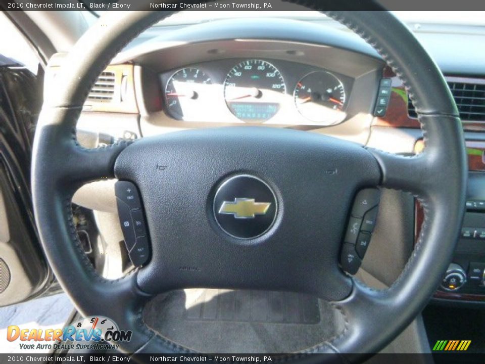2010 Chevrolet Impala LT Black / Ebony Photo #16