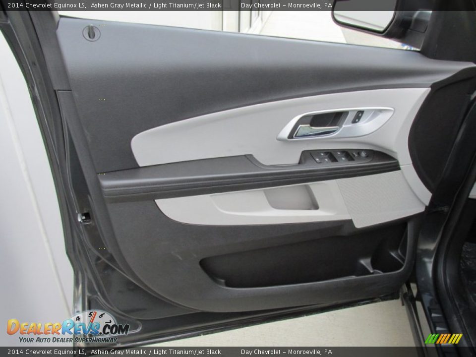 2014 Chevrolet Equinox LS Ashen Gray Metallic / Light Titanium/Jet Black Photo #10