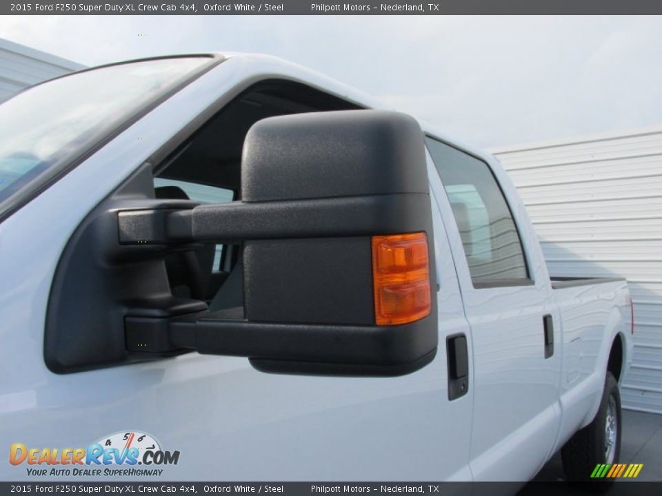 2015 Ford F250 Super Duty XL Crew Cab 4x4 Oxford White / Steel Photo #12