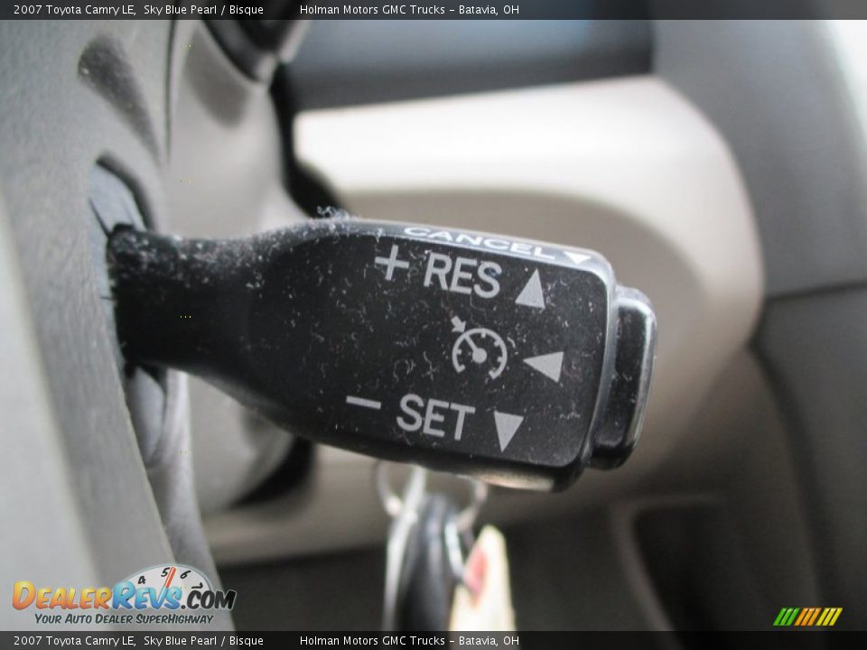 2007 Toyota Camry LE Sky Blue Pearl / Bisque Photo #11