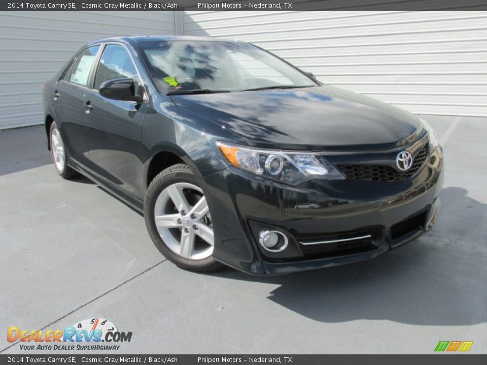 2014 Toyota Camry SE Cosmic Gray Metallic / Black/Ash Photo #1