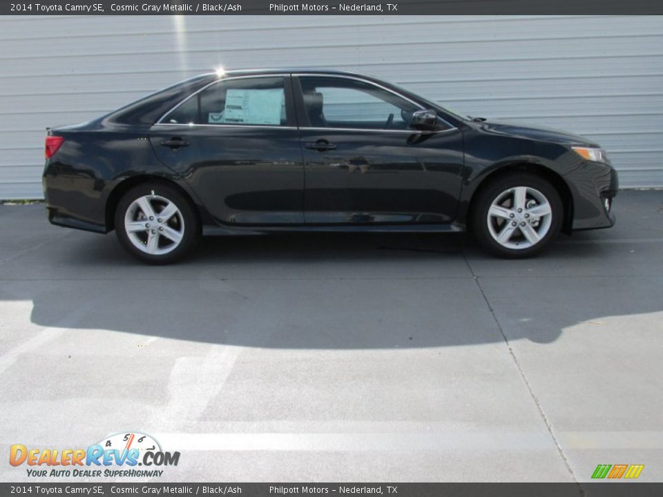 2014 Toyota Camry SE Cosmic Gray Metallic / Black/Ash Photo #3