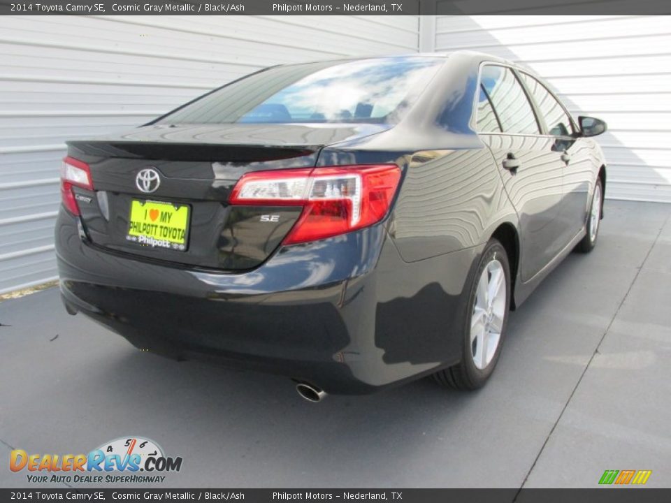 2014 Toyota Camry SE Cosmic Gray Metallic / Black/Ash Photo #4