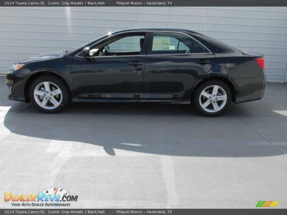 2014 Toyota Camry SE Cosmic Gray Metallic / Black/Ash Photo #6