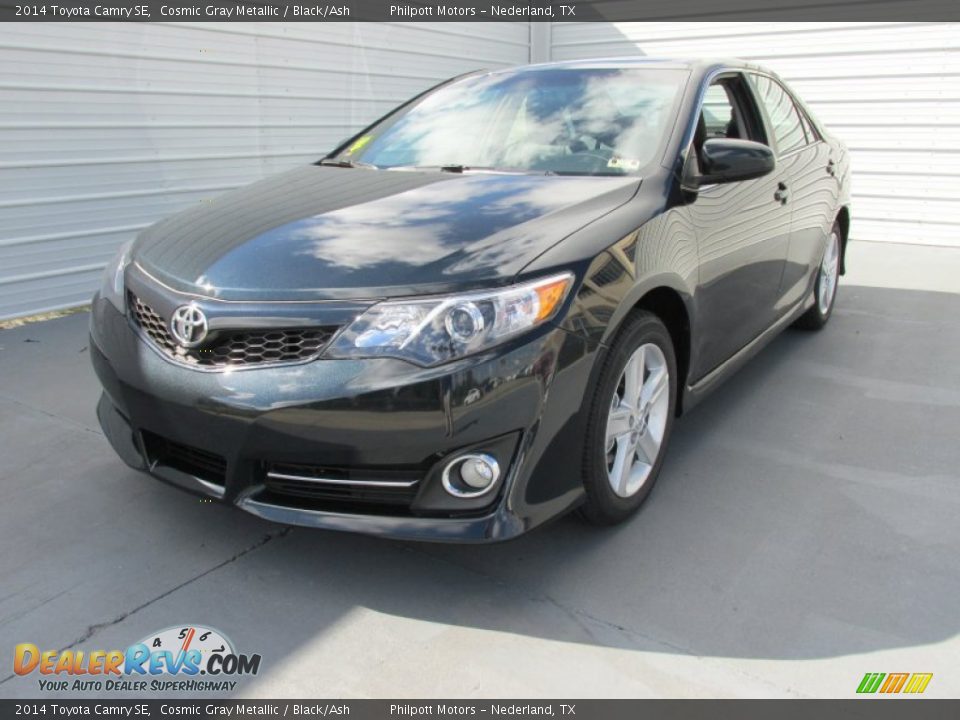 2014 Toyota Camry SE Cosmic Gray Metallic / Black/Ash Photo #7