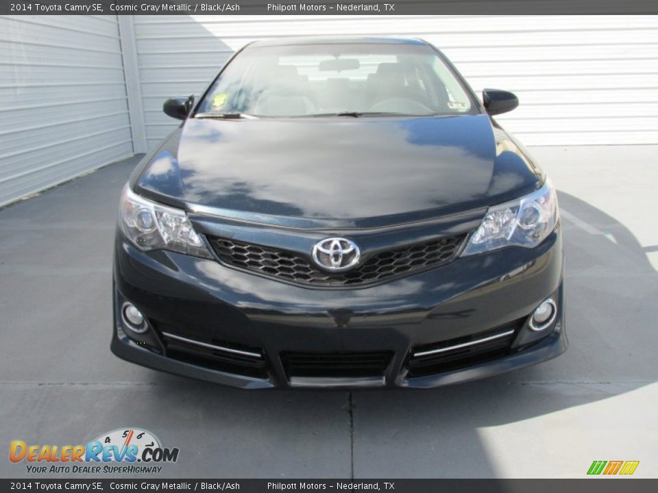 2014 Toyota Camry SE Cosmic Gray Metallic / Black/Ash Photo #8