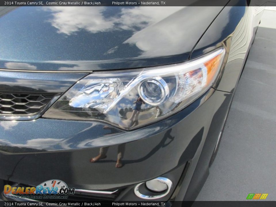 2014 Toyota Camry SE Cosmic Gray Metallic / Black/Ash Photo #9