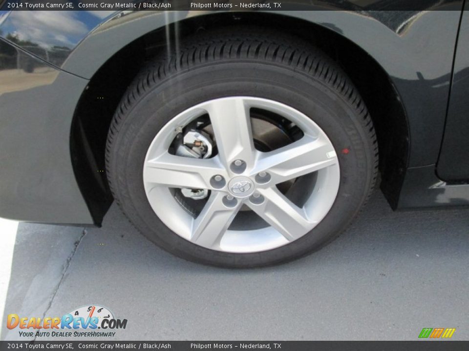 2014 Toyota Camry SE Cosmic Gray Metallic / Black/Ash Photo #11