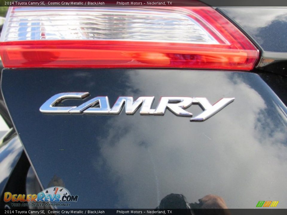 2014 Toyota Camry SE Cosmic Gray Metallic / Black/Ash Photo #14