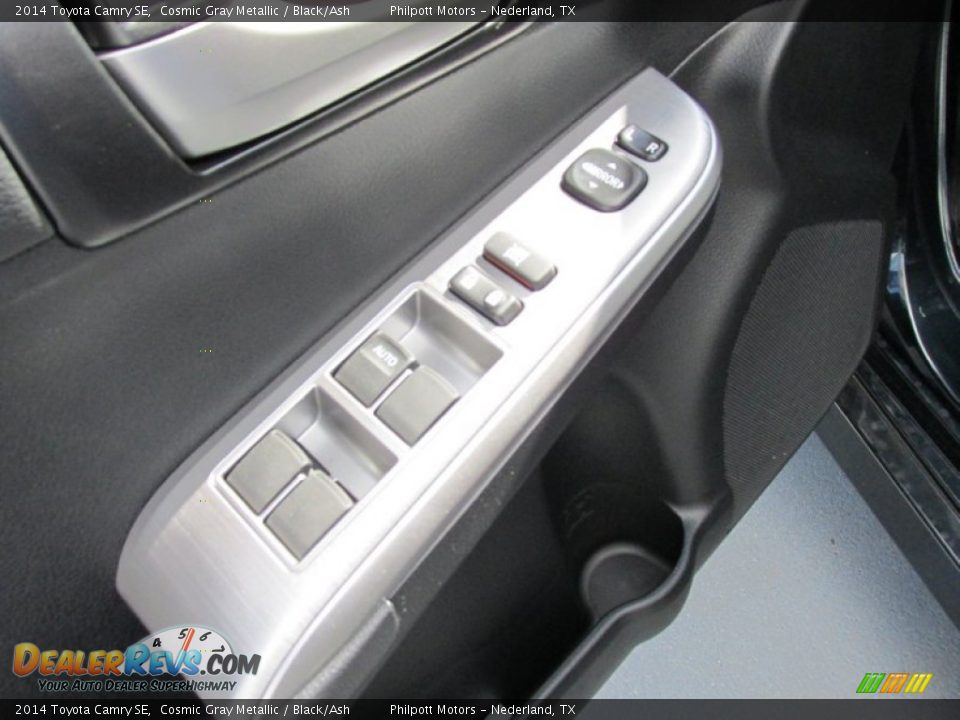 2014 Toyota Camry SE Cosmic Gray Metallic / Black/Ash Photo #22