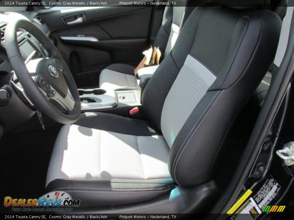 2014 Toyota Camry SE Cosmic Gray Metallic / Black/Ash Photo #23