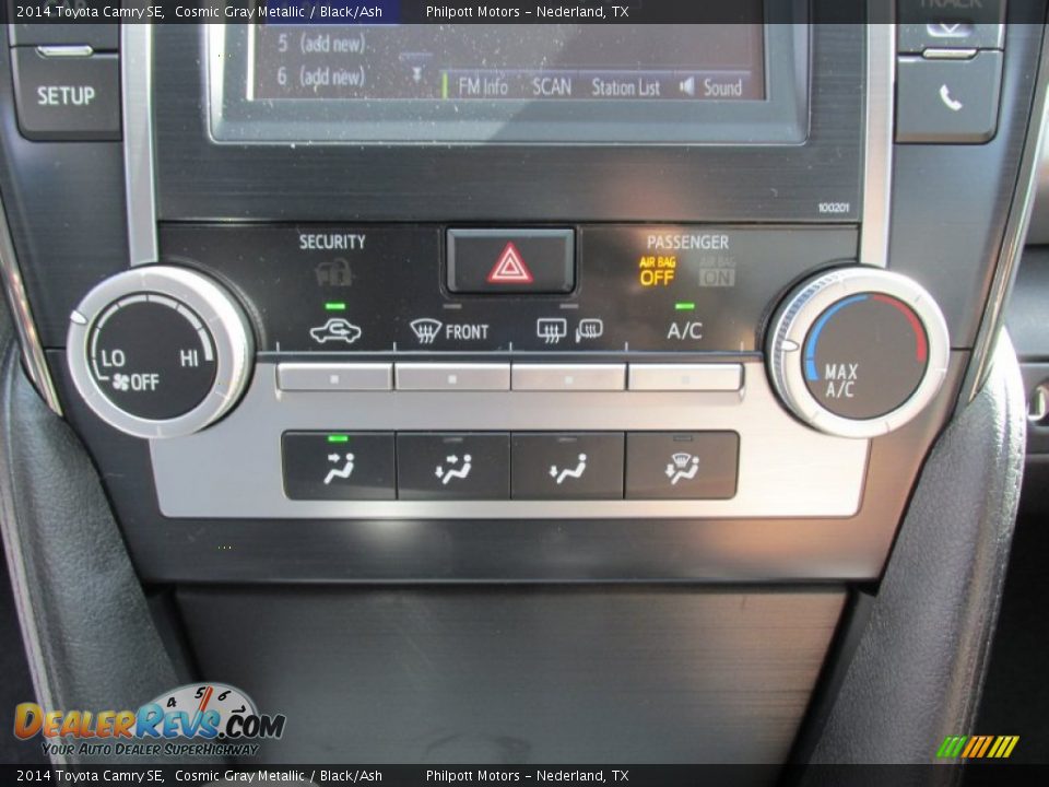 2014 Toyota Camry SE Cosmic Gray Metallic / Black/Ash Photo #28