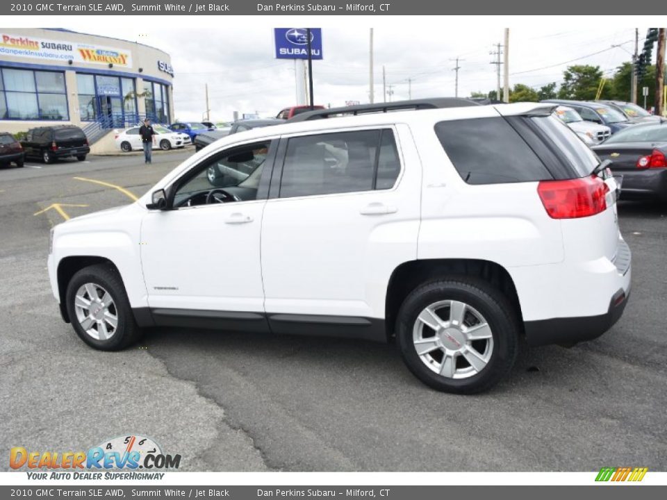 2010 GMC Terrain SLE AWD Summit White / Jet Black Photo #11