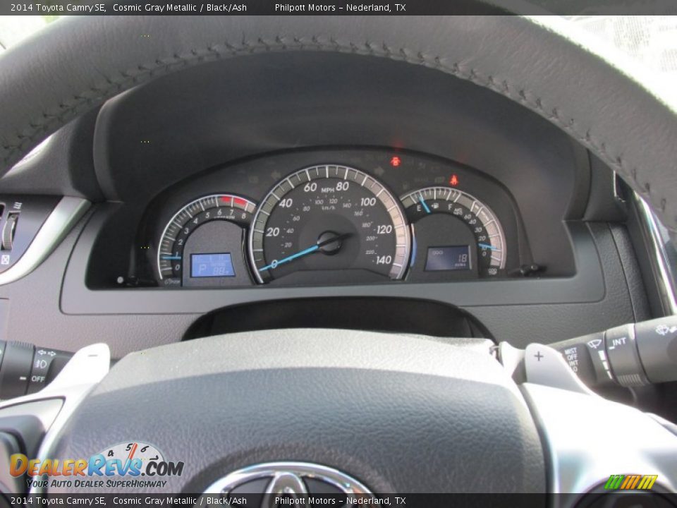 2014 Toyota Camry SE Cosmic Gray Metallic / Black/Ash Photo #31
