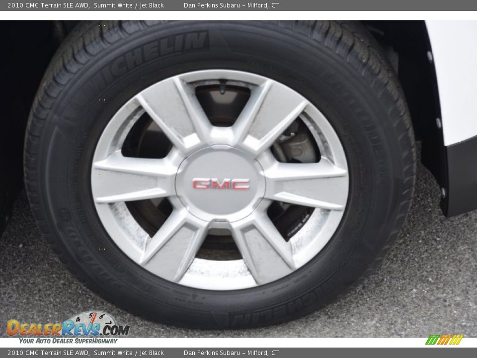 2010 GMC Terrain SLE AWD Summit White / Jet Black Photo #20