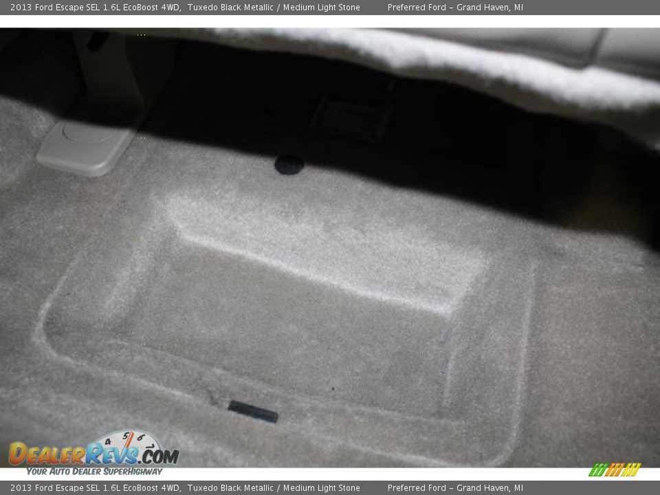 2013 Ford Escape SEL 1.6L EcoBoost 4WD Tuxedo Black Metallic / Medium Light Stone Photo #24