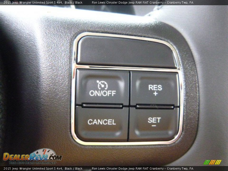 2015 Jeep Wrangler Unlimited Sport S 4x4 Black / Black Photo #20