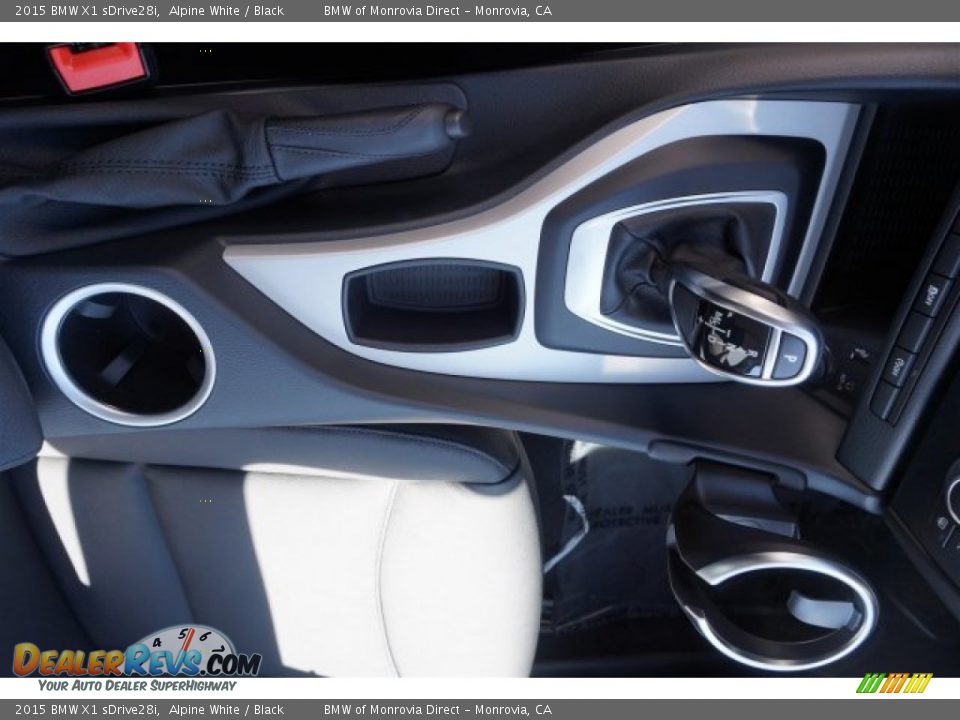 2015 BMW X1 sDrive28i Alpine White / Black Photo #7