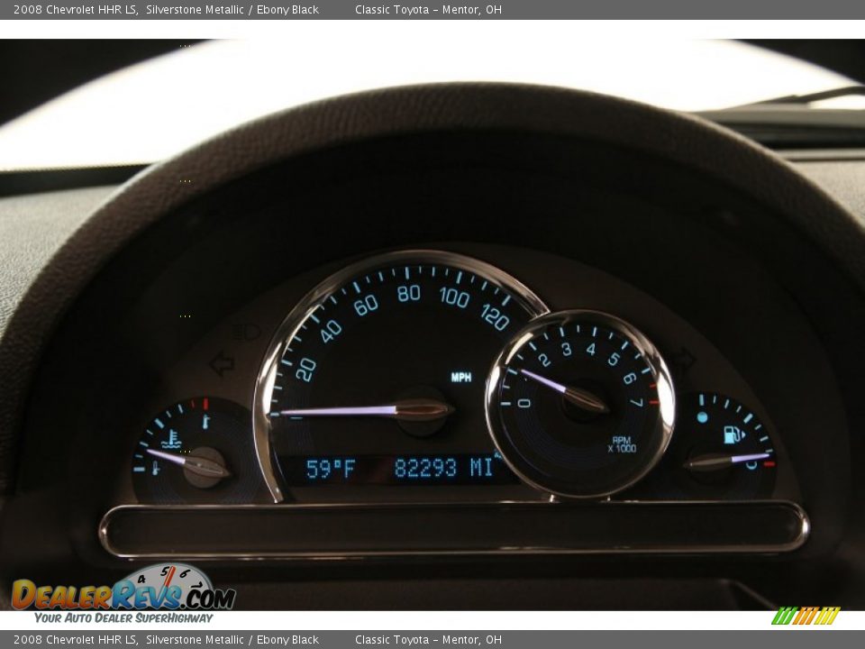 2008 Chevrolet HHR LS Silverstone Metallic / Ebony Black Photo #7