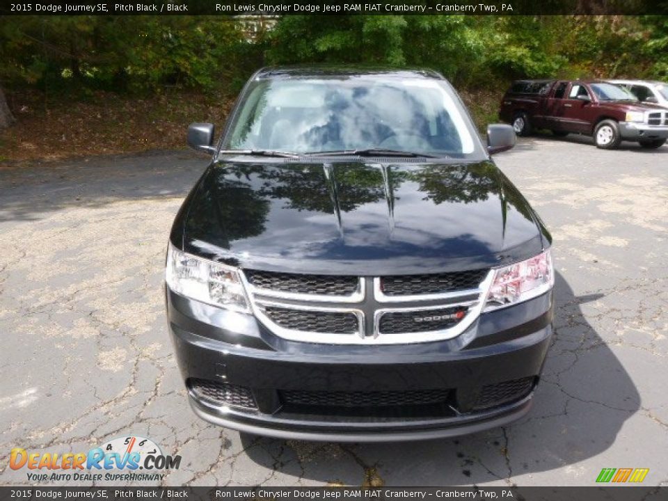 2015 Dodge Journey SE Pitch Black / Black Photo #3