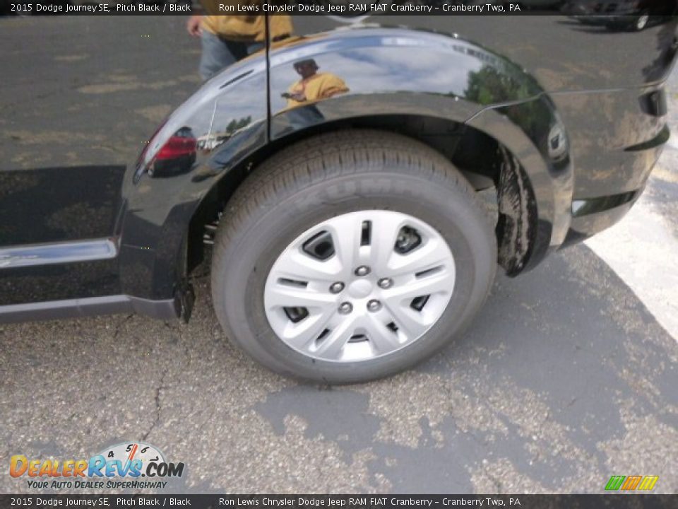 2015 Dodge Journey SE Pitch Black / Black Photo #9