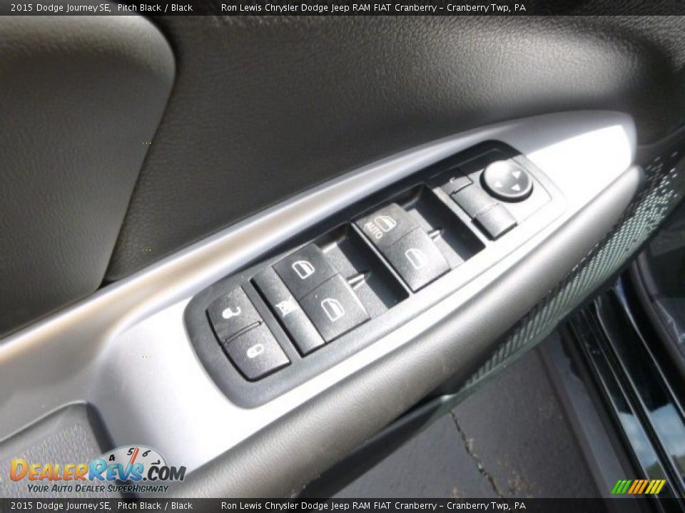 2015 Dodge Journey SE Pitch Black / Black Photo #15