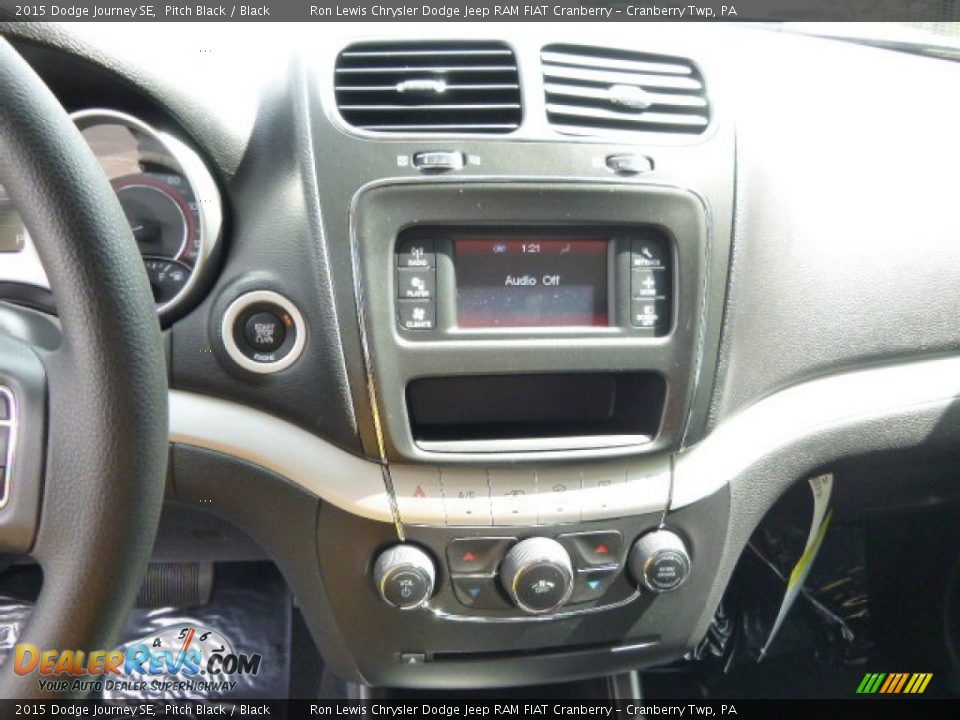 2015 Dodge Journey SE Pitch Black / Black Photo #16