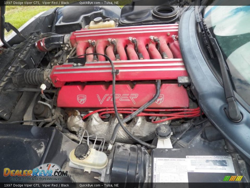 1997 Dodge Viper GTS Viper Red / Black Photo #15