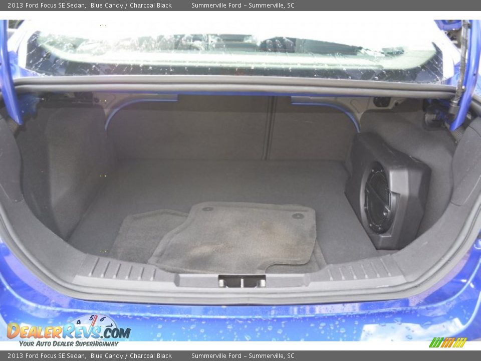 2013 Ford Focus SE Sedan Blue Candy / Charcoal Black Photo #21