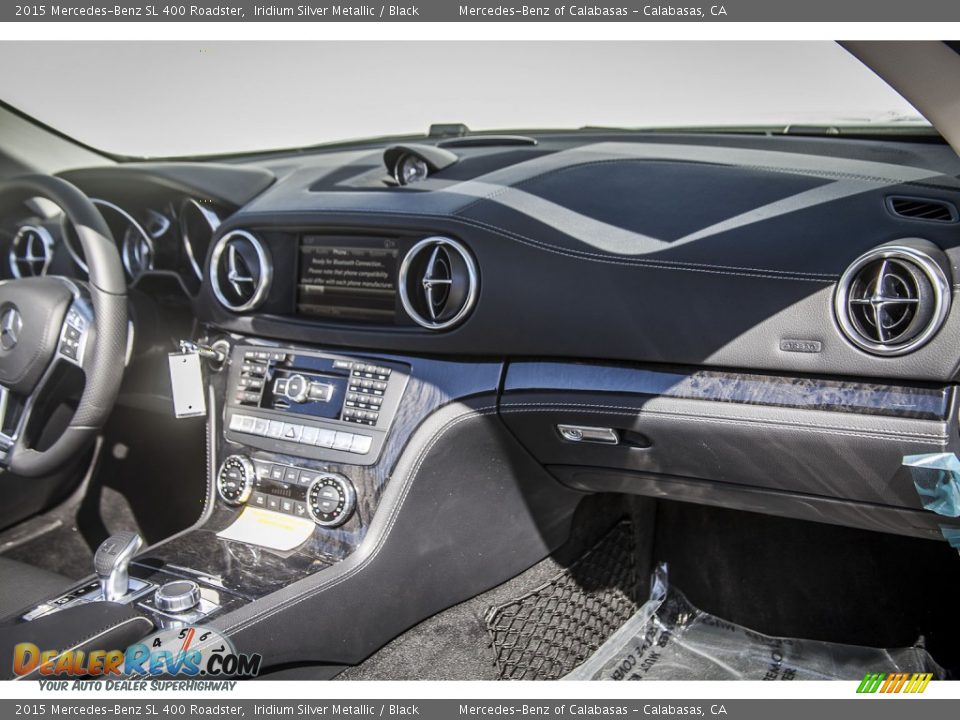 2015 Mercedes-Benz SL 400 Roadster Iridium Silver Metallic / Black Photo #8