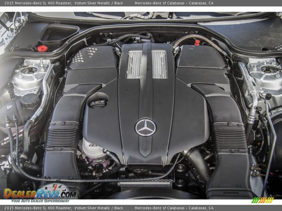 2015 Mercedes-Benz SL 400 Roadster 3.0 Liter biturbo DOHC 24-Valve VVT V6 Engine Photo #9