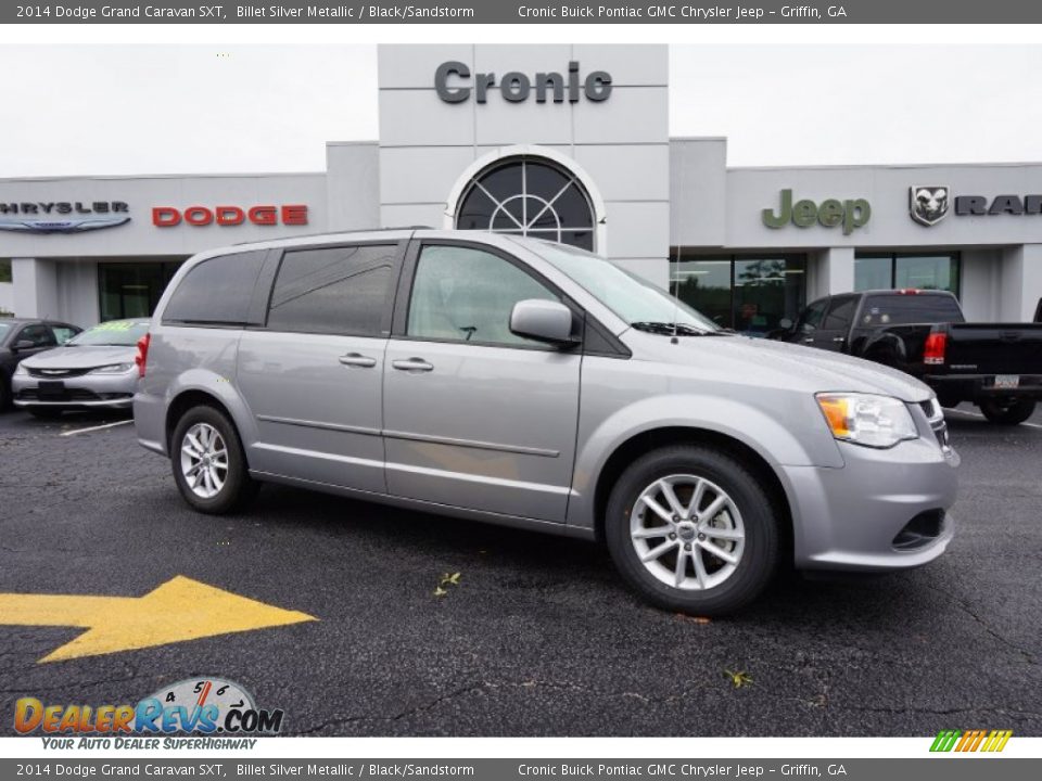 2014 Dodge Grand Caravan SXT Billet Silver Metallic / Black/Sandstorm Photo #1