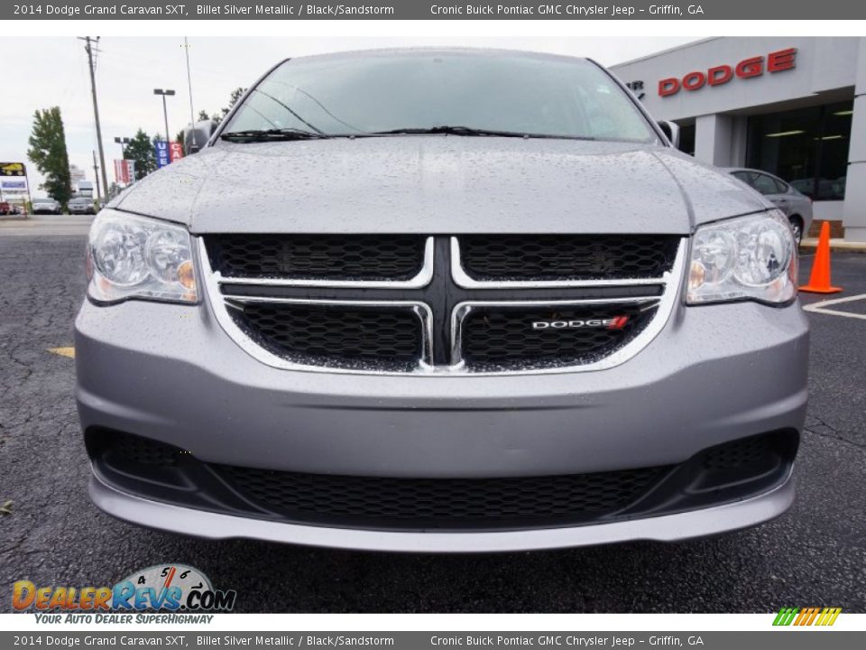 2014 Dodge Grand Caravan SXT Billet Silver Metallic / Black/Sandstorm Photo #2