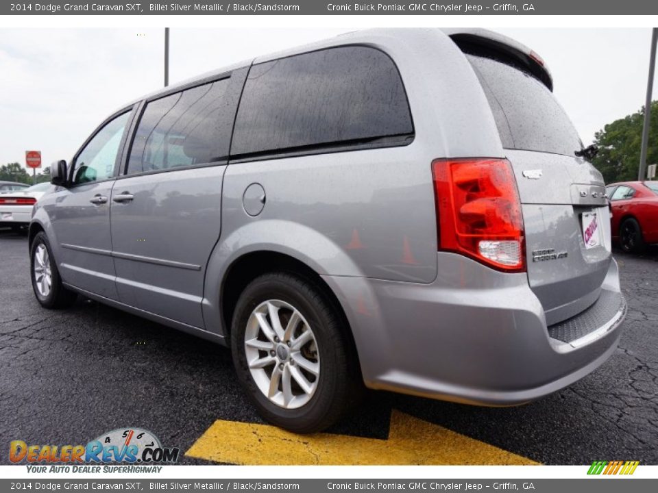 2014 Dodge Grand Caravan SXT Billet Silver Metallic / Black/Sandstorm Photo #5