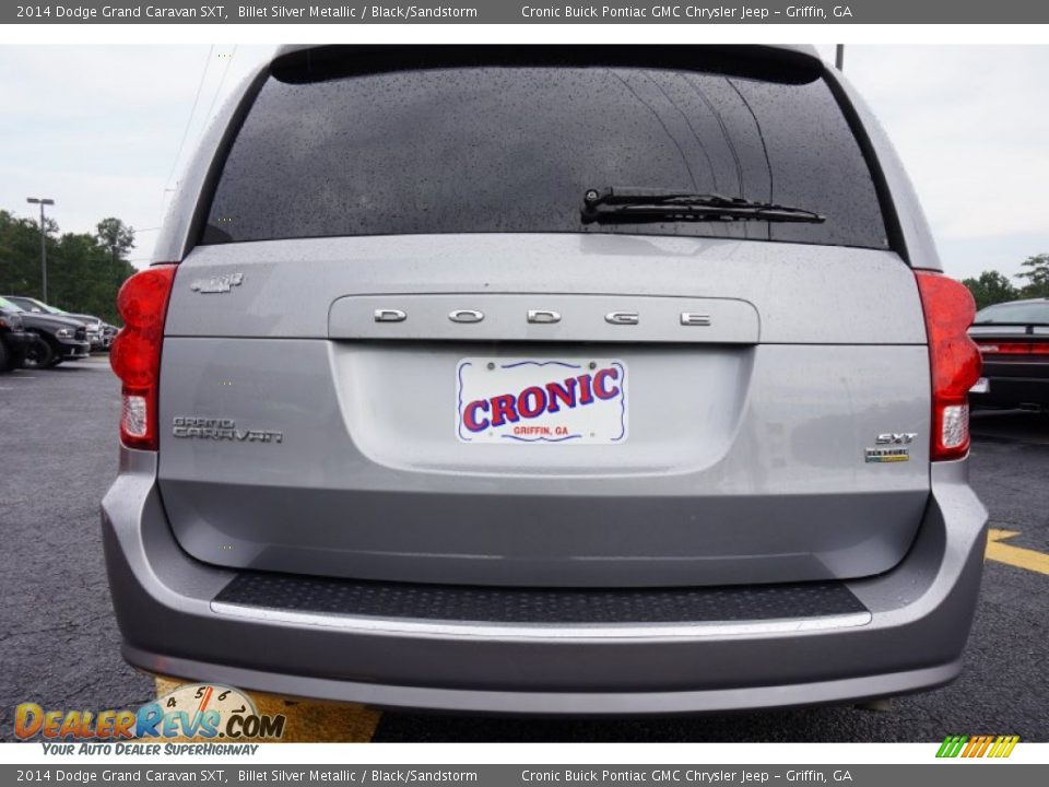 2014 Dodge Grand Caravan SXT Billet Silver Metallic / Black/Sandstorm Photo #6