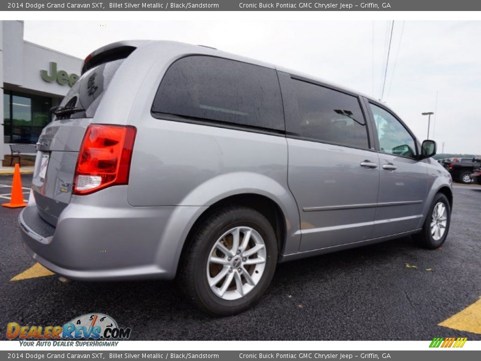 2014 Dodge Grand Caravan SXT Billet Silver Metallic / Black/Sandstorm Photo #7